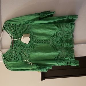 Crochet top from Italian Boutique